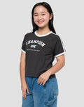 Nevada Stripe Champion Kaos Anak Perempuan