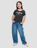 Nevada Stripe Champion Kaos Anak Perempuan