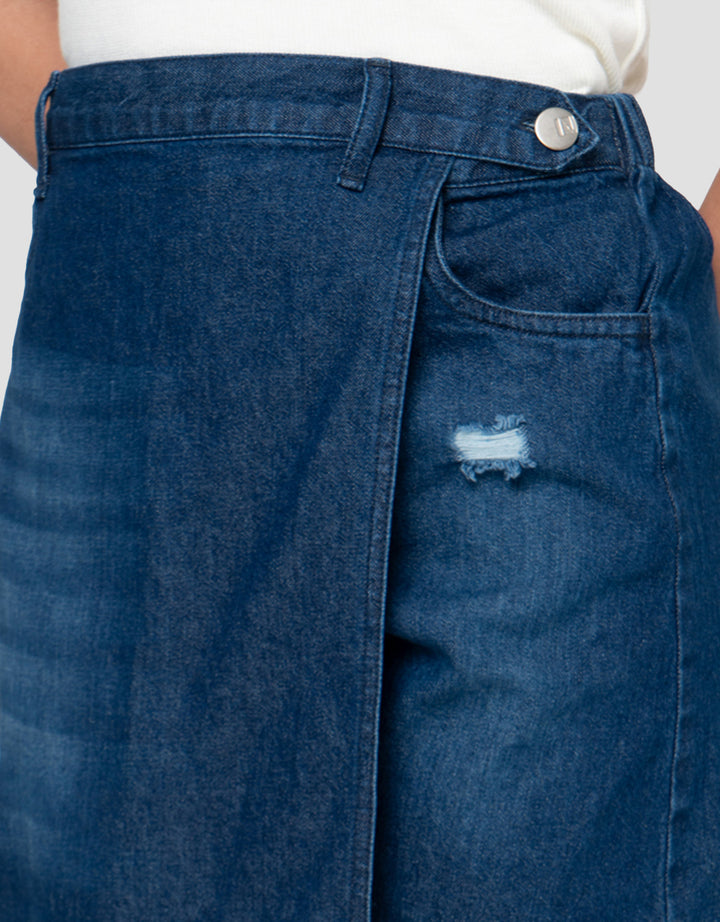 NEVADA SKORT DENIM ANAK PEREMPUAN