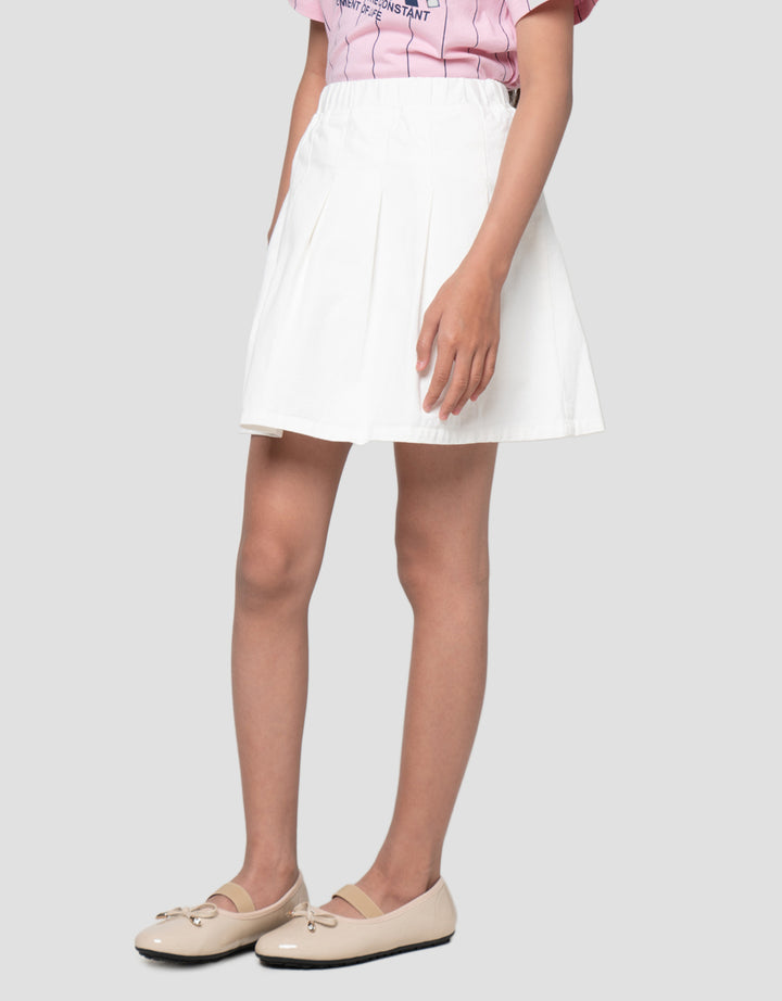 Nevada Lipit Skort Anak Perempuan