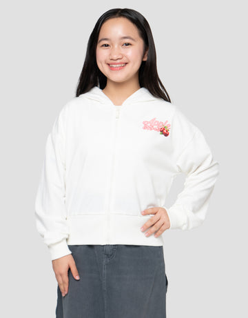 NEVADA BACK PRINT JAKET HOODIE ANAK PEREMPUAN