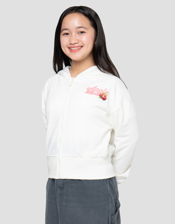 NEVADA BACK PRINT JAKET HOODIE ANAK PEREMPUAN