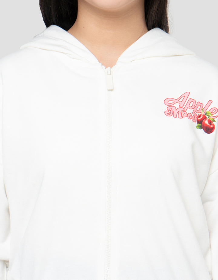 NEVADA BACK PRINT JAKET HOODIE ANAK PEREMPUAN