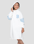 Nevada Hoodie Stoper Aplikasi Dress Anak Perempuan
