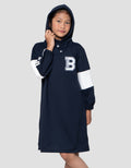 Nevada Hoodie Stoper Aplikasi Dress Anak Perempuan