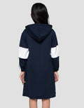 Nevada Hoodie Stoper Aplikasi Dress Anak Perempuan
