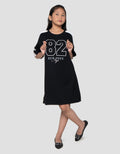 Nevada Numbers New York Dress Anak Perempuan