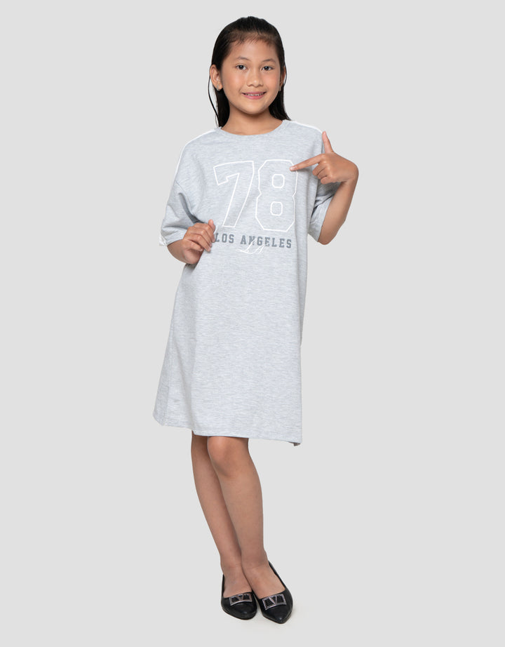 Nevada Numbers Los Angeles Dress Anak Perempuan