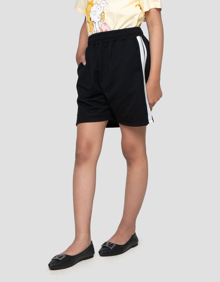 Nevada Knit Stripe Celana Pendek Anak Perempuan