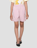 Nevada Knit Stripe Celana Pendek Anak Perempuan