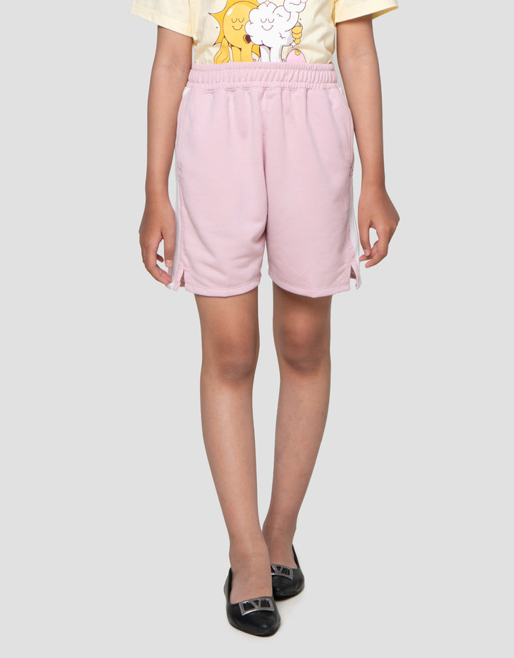Nevada Knit Stripe Celana Pendek Anak Perempuan