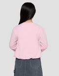 NEVADA APLIKASI SABLON BORDIR SWEATER ANAK PEREMPUAN