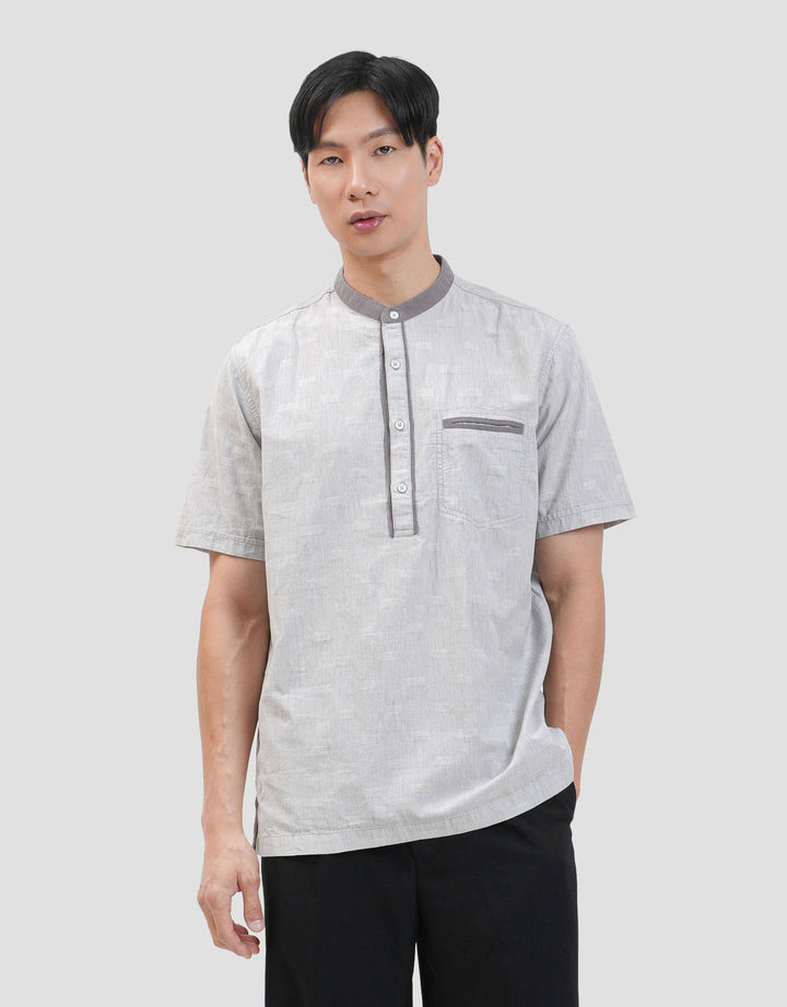Lois Kemeja Koko Kls596Gr Pria