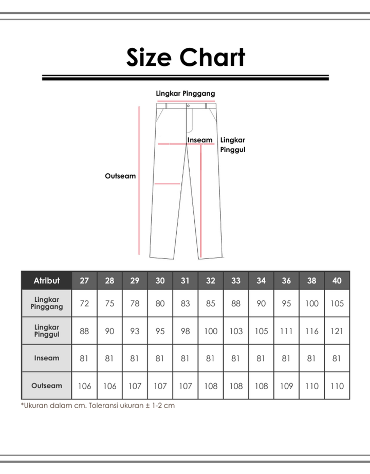 Lois Selvedge Slim Stretch Fit Celana Denim Svs139A Pria