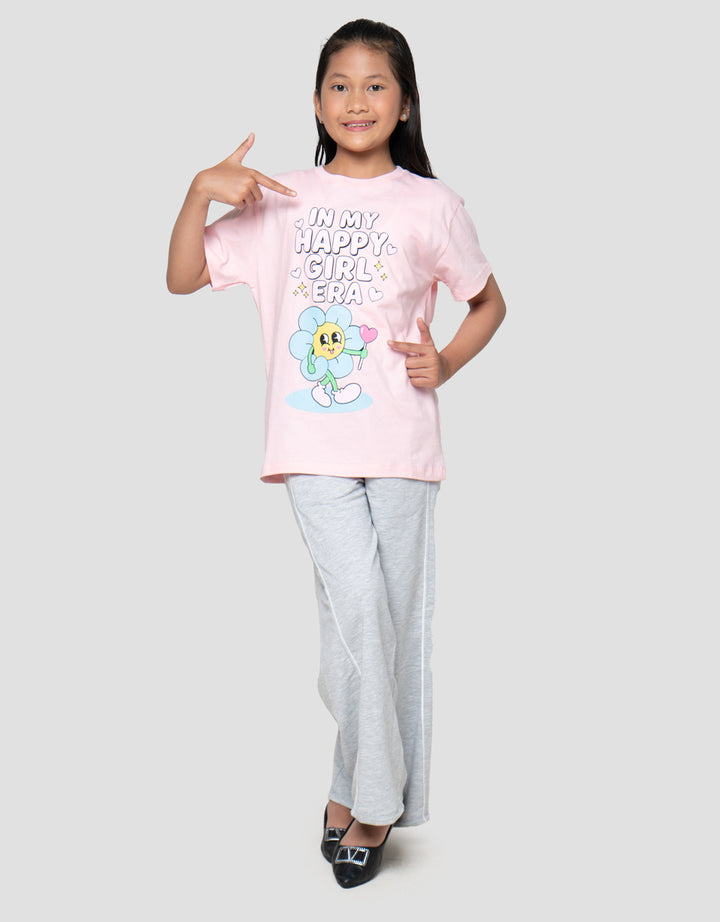 Nevada  Sablon Quote Happy Kaos Anak Perempuan