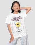 Nevada  Sablon Quote Love and Peace Kaos Anak Perempuan