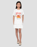 Nevada Sablon Dtf Fruit 1 Kaos Anak Perempuan