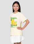 Nevada Sablon Dtf Fruit 5 Kaos Anak Perempuan
