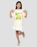 Nevada Sablon Dtf Fruit 5 Kaos Anak Perempuan