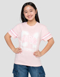 Nevada Sablon Number City 01 Kaos Anak Perempuan