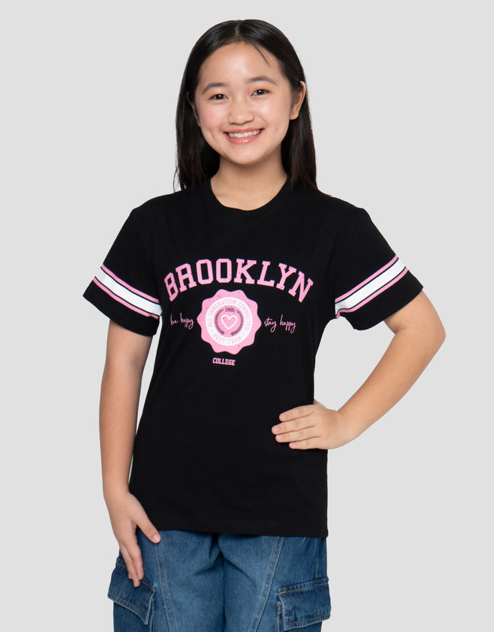Nevada Sablon Number City 03 Kaos Anak Perempuan