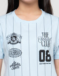 Nevada Sablon Number City 04 Kaos Anak Perempuan