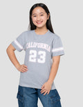 Nevada Sablon Number City 05 Kaos Anak Perempuan