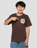 Nevada Sablon Dino Dtf 2 Kaos Anak Laki-Laki