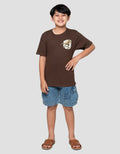 Nevada Sablon Dino Dtf 2 Kaos Anak Laki-Laki