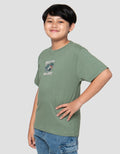 Nevada Sablon Dino Dtf 4 Kaos Anak Laki-Laki