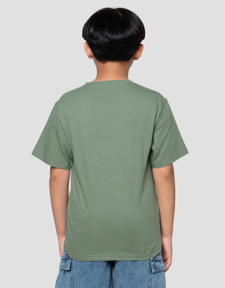Nevada Sablon Dino Dtf 4 Kaos Anak Laki-Laki