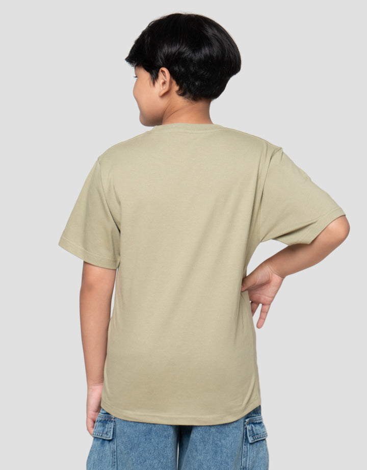 Nevada Sablon Dino Dtf 5 Kaos Anak Laki-Laki