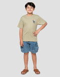 Nevada Sablon Dino Dtf 5 Kaos Anak Laki-Laki