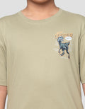 Nevada Sablon Dino Dtf 5 Kaos Anak Laki-Laki