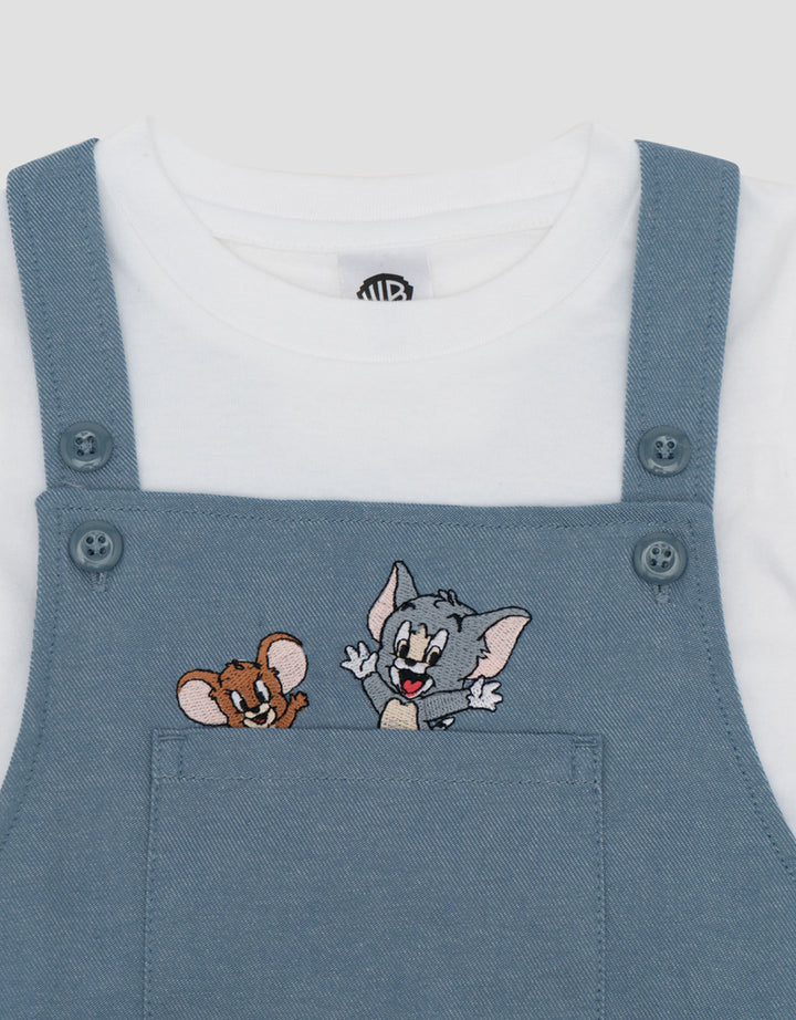 Character Tunes Tom And Jerry Jumpsuit Overall Bayi