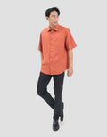 Nevada Basic Solid Slub Reg Collar - Reg Fit Kemeja Pria