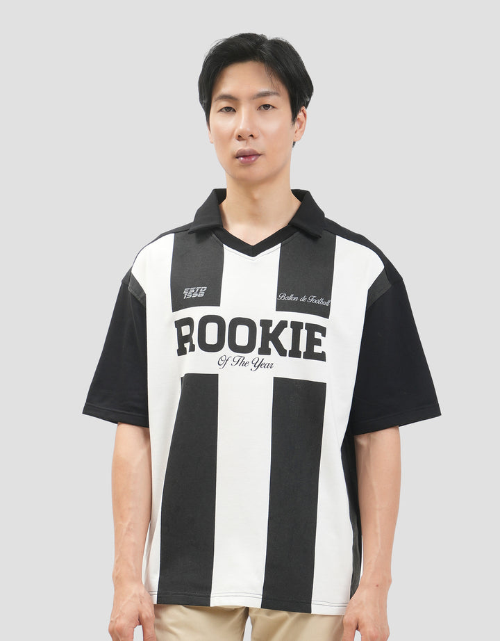 Nevada Varsity Look - Rockie Kaos Polo Oversize Pria