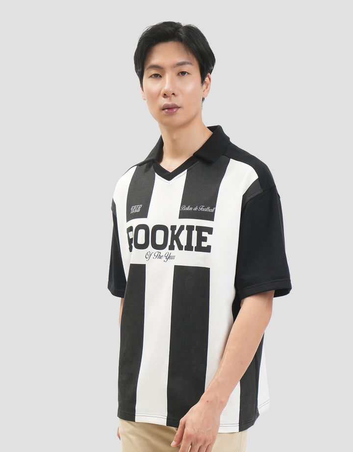Nevada Varsity Look - Rockie Kaos Polo Oversize Pria