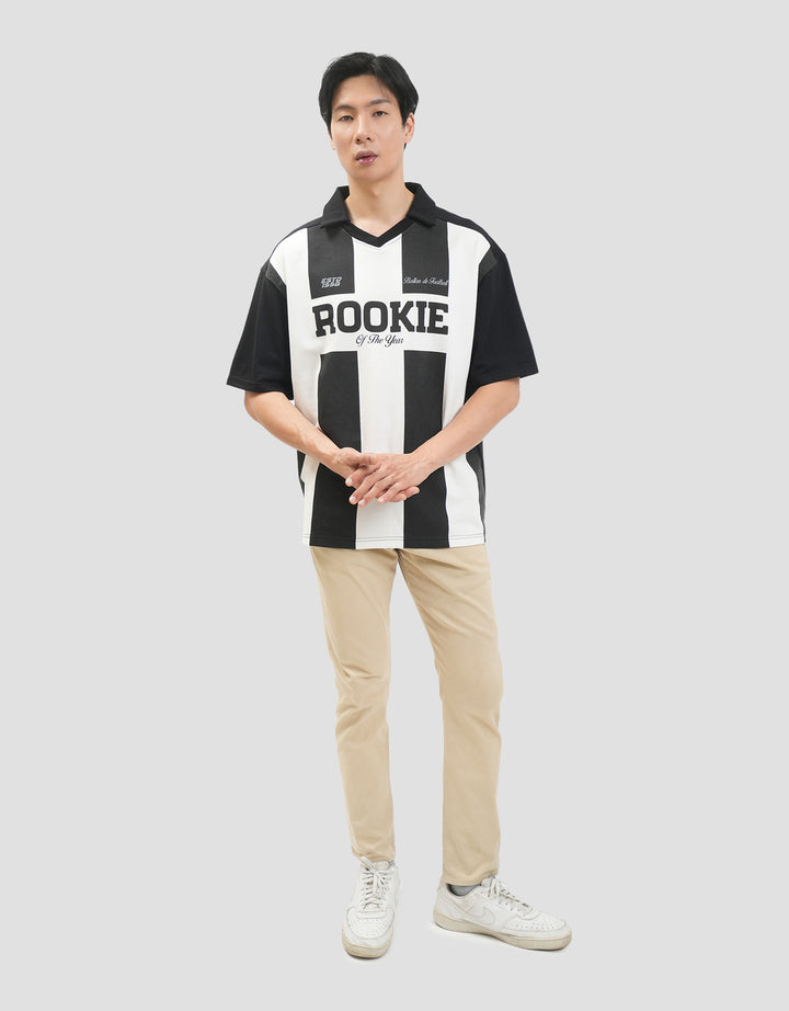 Nevada Varsity Look - Rockie Kaos Polo Oversize Pria