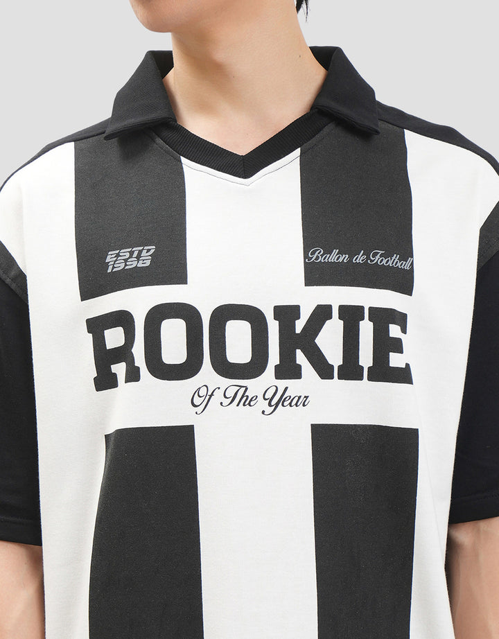 Nevada Varsity Look - Rockie Kaos Polo Oversize Pria