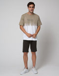 Nevada Tie Dye Print Men's T-Shirt