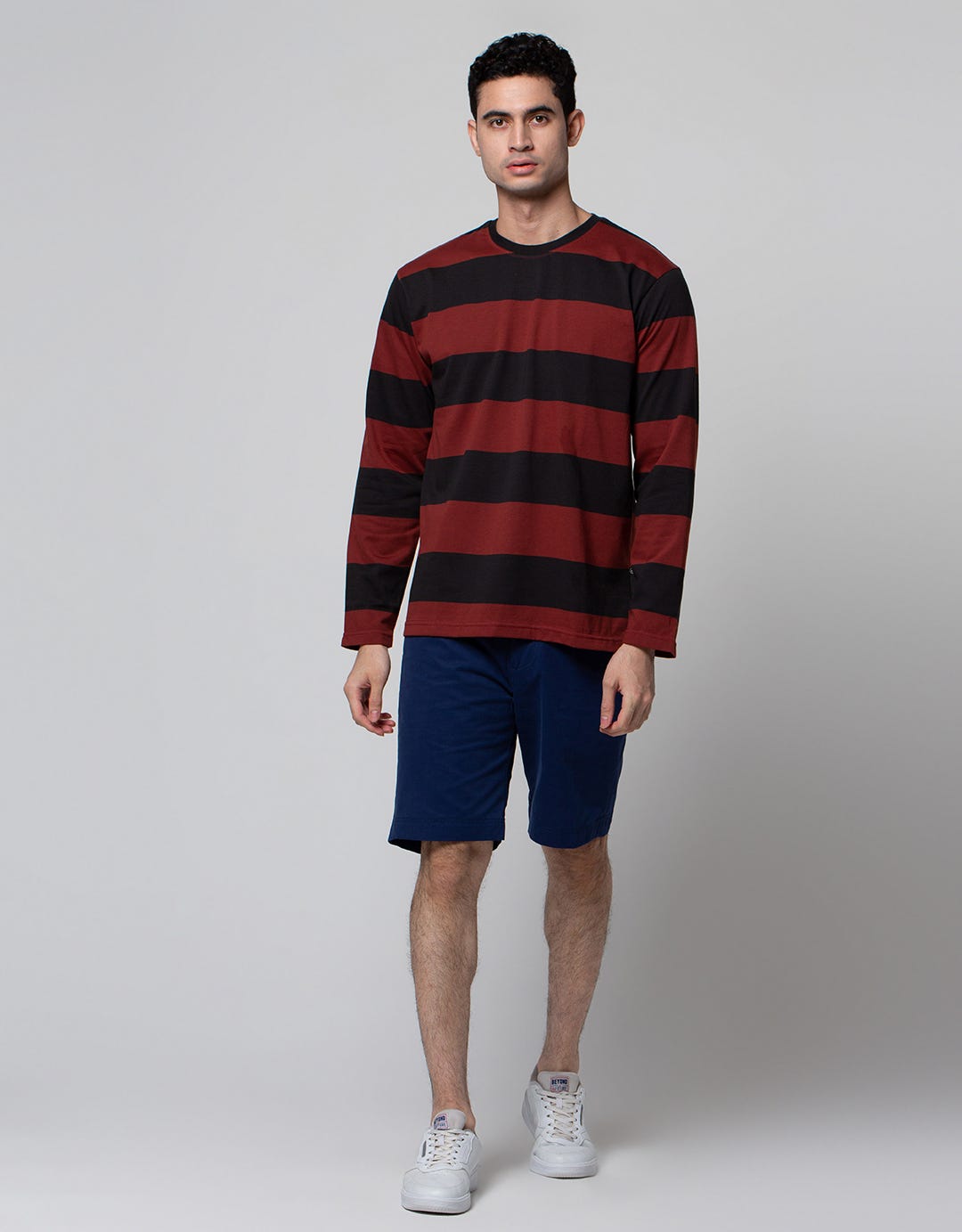 Nevada Long Sleeve T-Shirt Stripe