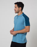 Nevada Jersey Shoulder Color Kaos Polo Pria