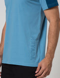 Nevada Jersey Shoulder Color Kaos Polo Pria