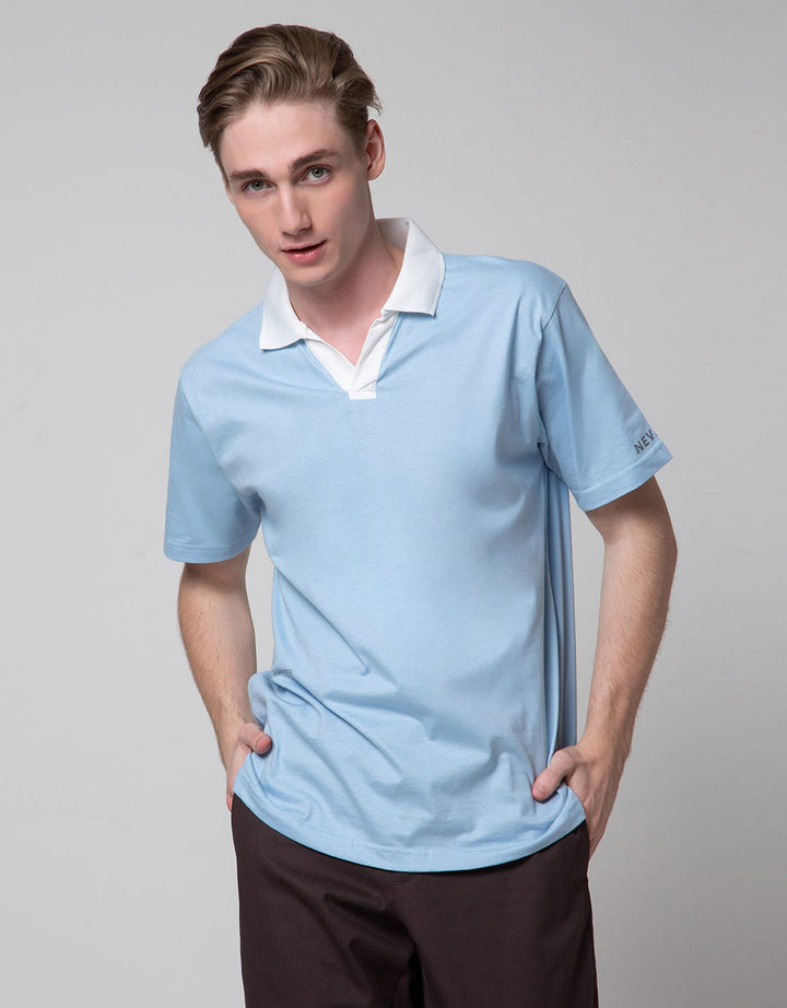 Nevada Rubber Hand Body Polo Shirt Pria