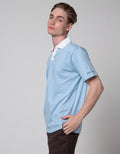 Nevada Rubber Hand Body Polo Shirt Pria