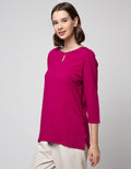 St. Yves 7/8 T-Shirt Sleeve With Buckle