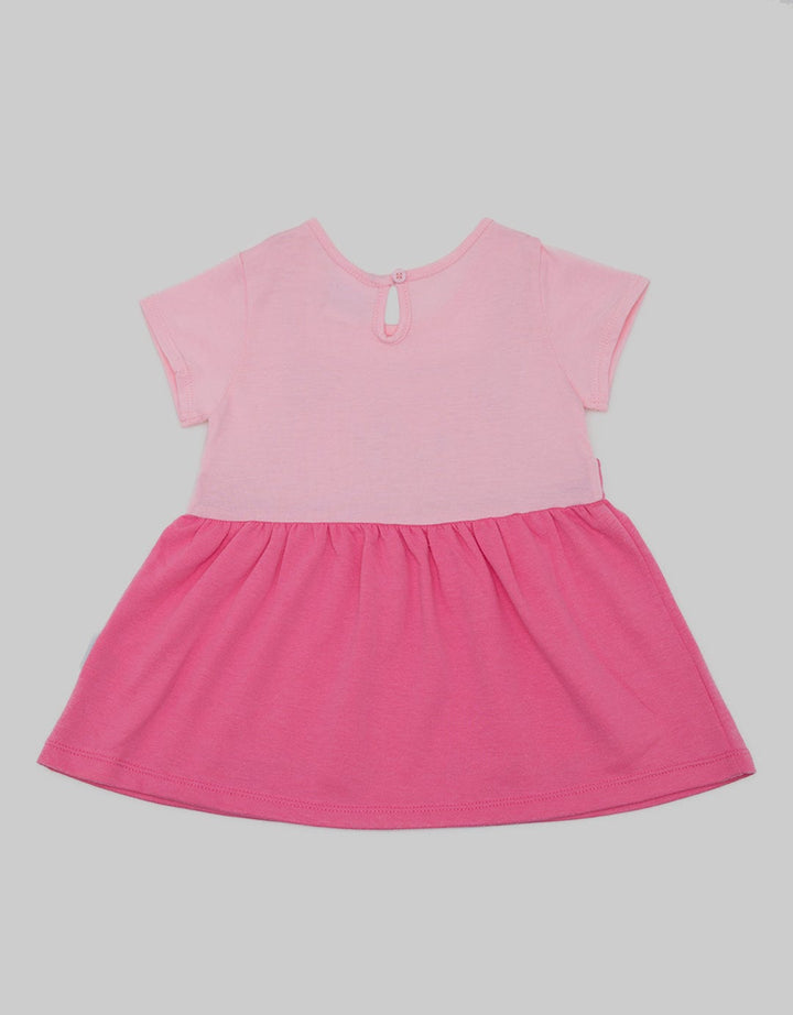 Pipiniko Short Sleeve Midi Dress Ovl Terry