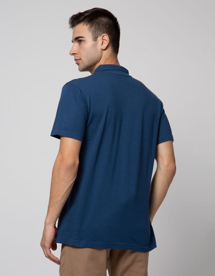 Nevada Jersey Print Polo Shirt Pria