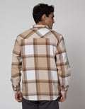 Nevada Checked Flanel Kemeja Pria